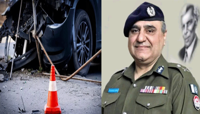 سابق آئی جی عامر ذوالفقار کی گاڑی کو پنڈی بھٹیاں کے قریب حادثہ، گاڑی تباہ