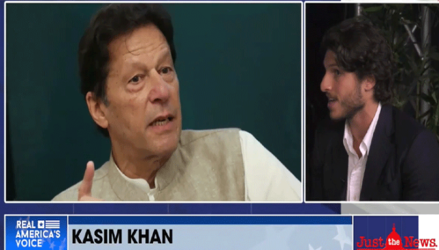 عمران خان کی مدد کے لیے ہم اسوقت صرف امریکا کی طرف دیکھ رہے ہیں، قاسم خان کا انٹرویو