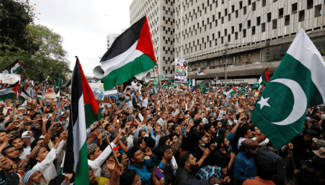 پاکستان نے فلسطینی ریاست کے قیام کی عالمی کوشش میں شمولیت اختیار کر لی