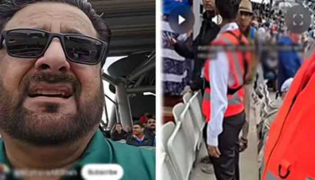 بھارت، انگلینڈ میچ، تماشائی کا گرین شرٹ پہننا جرم بن گیا
