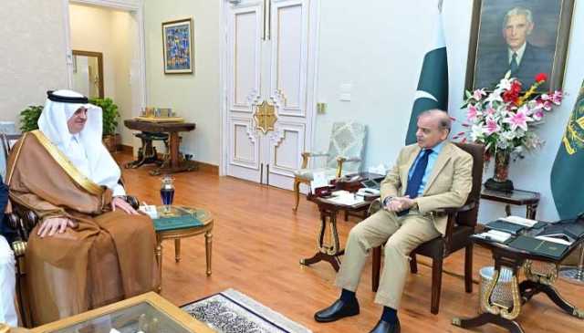 وزیراعظم شہباز شریف سے سعودی سفیر نواف بن سعید المالکی کی ملاقات
