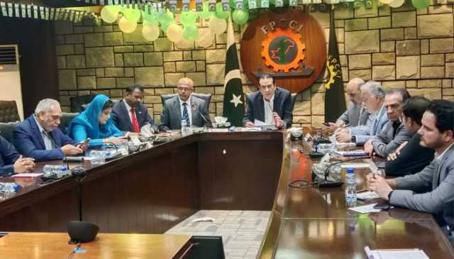 پاکستان میں سری لنکا کے ہائی کمشنر کا ایف پی سی سی آئی کا دورہ، دو طرفہ تجارتی تعلقات پر تبادلہ خیال
