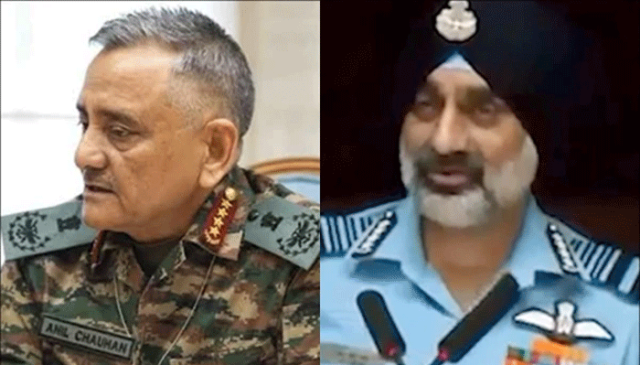 پاکستان سے شکست کے بعد بھارتی فوجی قیادت میں اختلافات شدت اختیار کر گئے