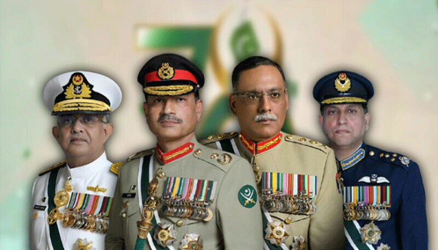 ’مسلح افواج اور عوام کا اٹوٹ رشتہ اجتماعی قوت کا بنیادی ستون ہے‘: عسکری قیادت کا 78ویں یومِ آزادی پر پیغام