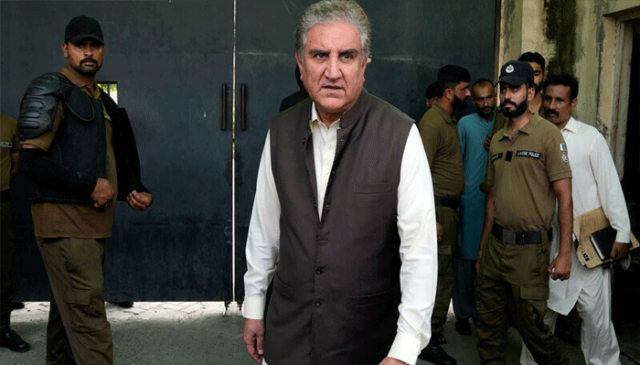دو مقدمات میں بری ہونے کے بعد شاہ محمود قریشی کی رہائی کا حکم جاری