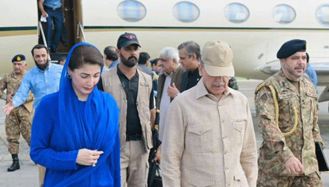 وزیراعظم شہباز شریف کا پنجاب کے سیلاب سے متاثرہ علاقوں کا دورہ