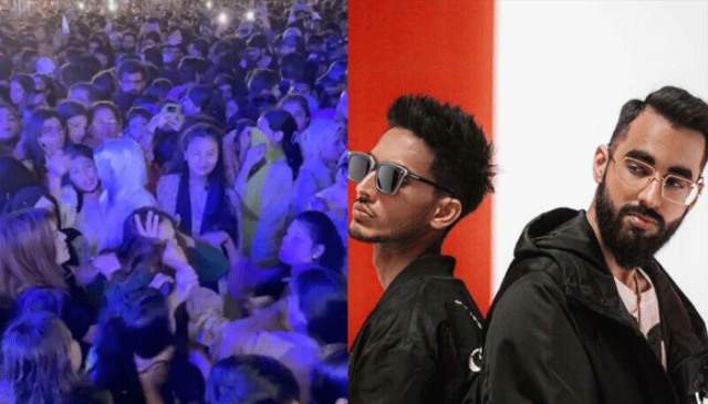 ینگ اسٹنرز کا حیدرآباد کنسرٹ بدنظمی کا شکار، اسٹیج گرنے اور جھگڑوں سے شائقین مایوس