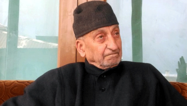 حریت پسندکشمیری رہنما پروفیسر عبدالغنی بٹ  داعی اجل کو لبیک کہہ گئے