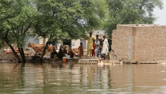 پنجاب میں تباہی کی داستانیں رقم کرتے ہوئے سیلاب کا سندھ کے بیراجوں پر دباؤ