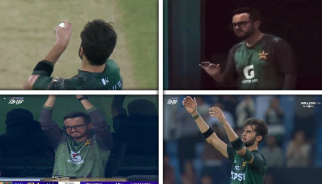 کوچ کے اشارے پر شاہین آفریدی کی جادوئی گیند، میچ کا پانسہ پلٹ گیا