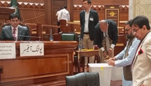 پنجاب اسمبلی میں سینیٹ ضمنی انتخاب؛ رانا ثنا اللہ اور سلمیٰ اعجاز میں کانٹے کا مقابلہ