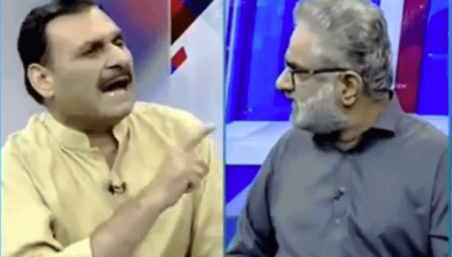 شوکت بسرا اور نصراللہ ملک میں ٹی وی پروگرام کے دوران شدید تلخ کلامی