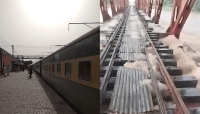 پنجاب میں سیلاب؛ ریلوے کا خانیوال سے فیصل آباد سیکشن معطل، ٹرینوں کا رخ موڑ دیا گیا