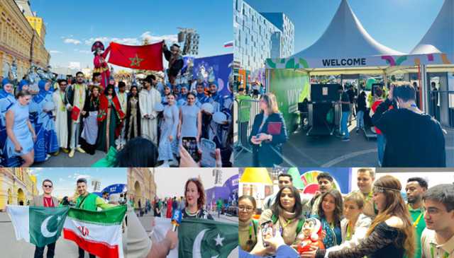 روس کے تاریخی شہرنیژنی نووگورود میں عالمی یوتھ فیسٹیول، پاکستانی نوجوانوں کی شاندار شرکت