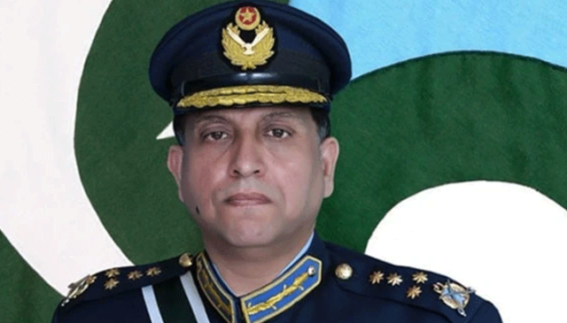 خلائی، سائبر اور الیکٹرانک وارفیئر سے فضائی سرحدوں کے دفاع کیلیے پر عزم ہیں، سربراہ پاک فضائیہ