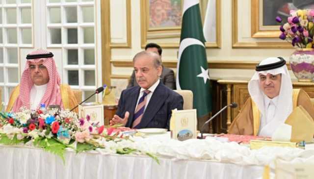 سعودی-پاک مشترکہ بزنس کونسل جلاس، شہزادہ منصور بن محمد السعود کی قیادت میں سعودی عرب کے اعلیٰ سطحی تجارتی وفد  کی شرکت