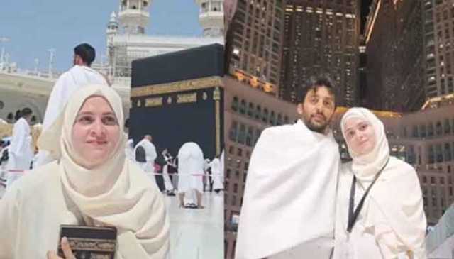 اریج فاطمہ نے کینسر سے صحتیابی کے بعد عمرہ ادا کرلیا