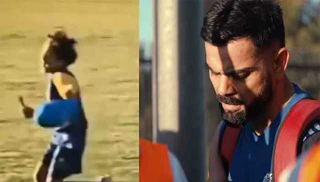 ویرات کوہلی کا آٹوگراف ملنے کے بعد کم عمر مداح خوشی سے نہال