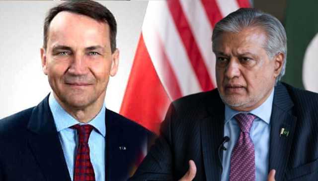 نائب وزیراعظم اسحاق ڈار کا پولینڈ کے وزیرِ خارجہ کا پاکستان آمد پر خیرمقدم