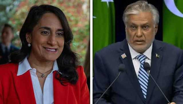 پاکستان اور کینیڈا کے وزرائے خارجہ کے درمیان ٹیلیفونک رابطہ