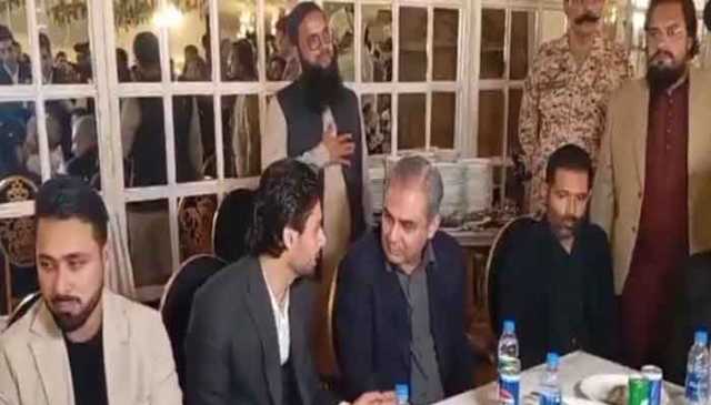 ابرار احمد کے ولیمے میں چیئرمین پی سی بی سمیت قومی ٹیم کے کھلاڑیوں کی شرکت