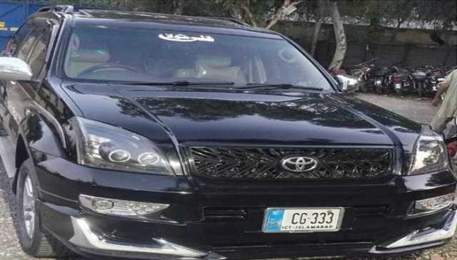 5 سال بعد کراچی سے چوری ہونے والی پرتعیش پراڈو اسلام آباد سے برآمد