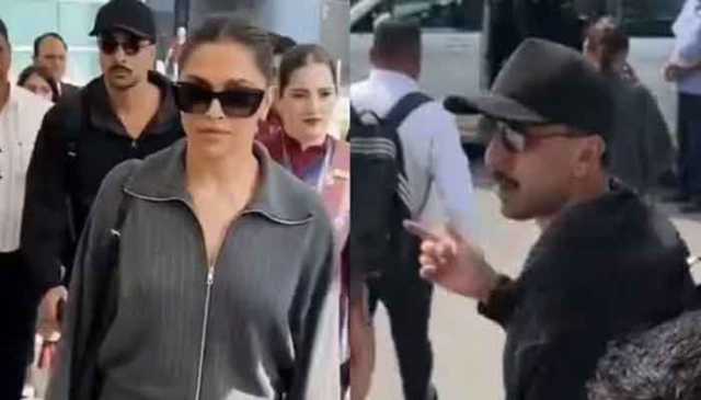 دیپیکا پڈوکون کے پیچھے چلتے ہوئے رنبیر کپور اپنی کار بھول گئے
