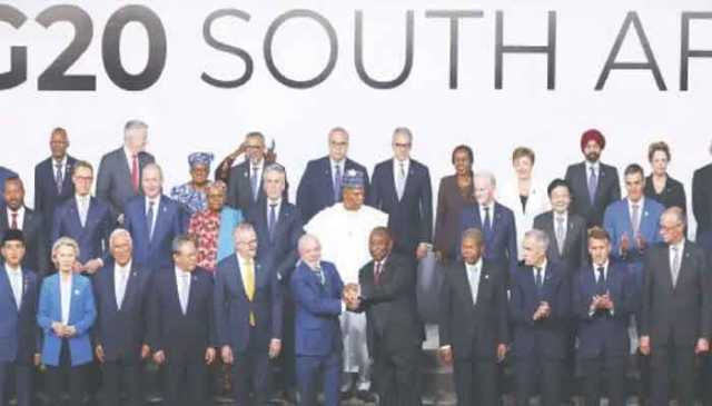 جی 20 ممالک نے امریکی شمولیت کے بغیر اعلامیہ منظور کر لیا