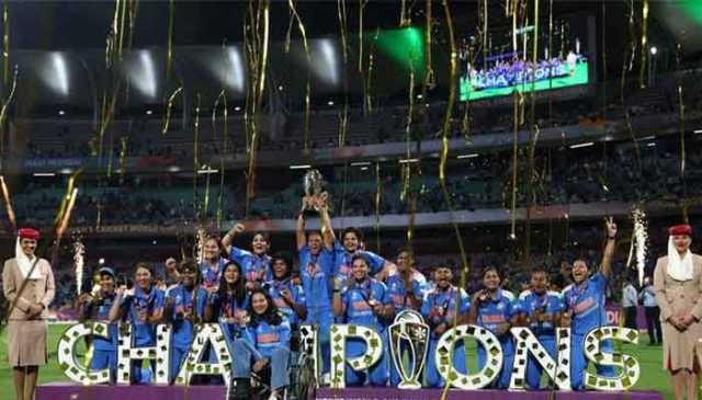 بھارتی ویمنز ٹیم نے پہلی بار ورلڈ کپ جیت لیا، جیتنے اور ہارنے والی ٹیموں کو کتنی انعامی رقم ملی؟
