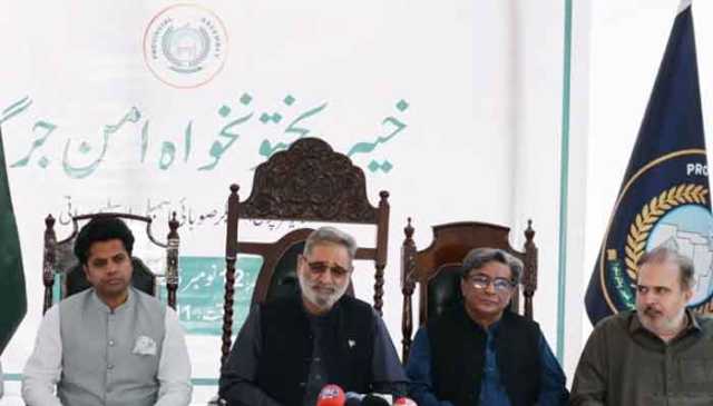 امن جرگہ طلب، صوبے میں عسکری کارروائی کی اجازت نہیں دینگے،اسپیکر کے پی کے