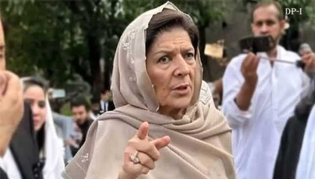 26 نومبر احتجاج کیس: علیمہ خان کو عارضی پولیس تحویل میں لے لیا گیا