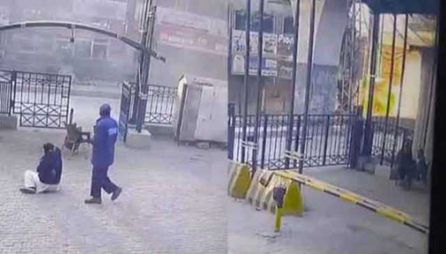 پشاور؛ ایف سی ہیڈکوارٹر پر خودکش حملے کی سی سی ٹی وی فوٹیج سامنے آ گئی