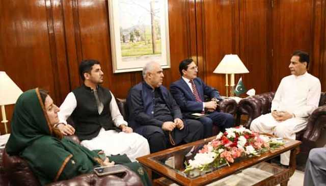 سردارایاز صادق سے اپوزیشن وفد ملاقات، قائدِ حزبِ اختلاف کی تعیناتی پر گفتگو
