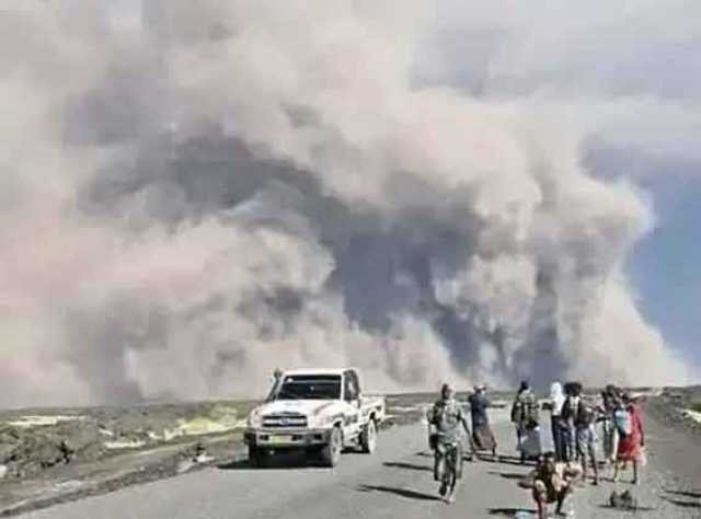 ’ایتھوپیا میں آتش فشاں پھٹنے سے راکھ کا بادل جنوبی پاکستان تک پہنچ سکتا ہے