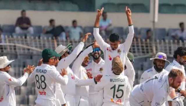 بنگلادیش نے آئرلینڈ کو ٹیسٹ سیریز میں وائٹ وائش کردیا