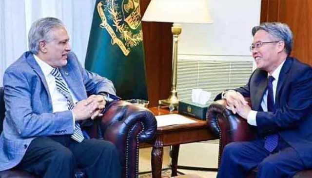 اسحاق ڈار، چینی سفیر ملاقات، تاجکستان ہلاکتوں پر اظہار افسوس