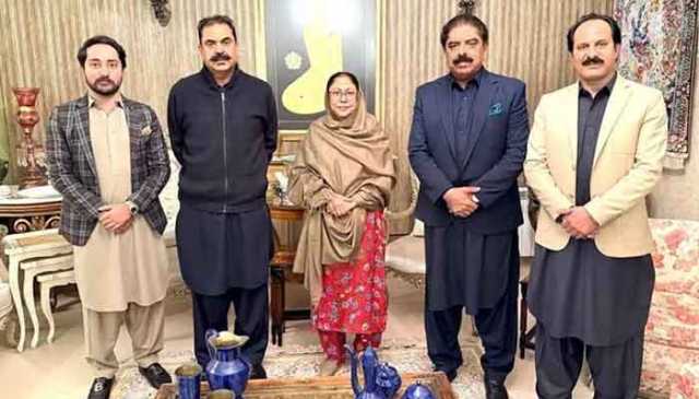 وزیر تعلیم آزاد کشمیر دیوان علی چغتائی پیپلز پارٹی میں شامل