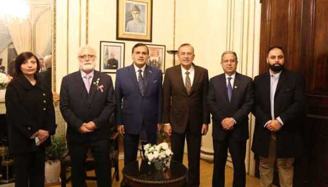 نسٹ کے ریکٹر، ڈاکٹر محمد زاہد لطیف سے پاکستان ہائی کمشنر کی ملاقات