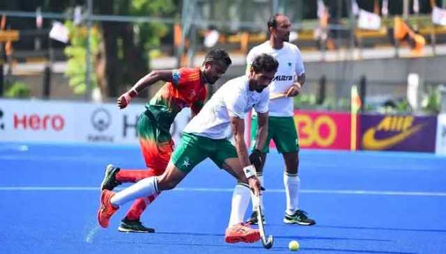 ہاکی ورلڈ کپ کوالیفائنگ راؤنڈ, پاکستان نے بنگلادیش کو چت کردیا