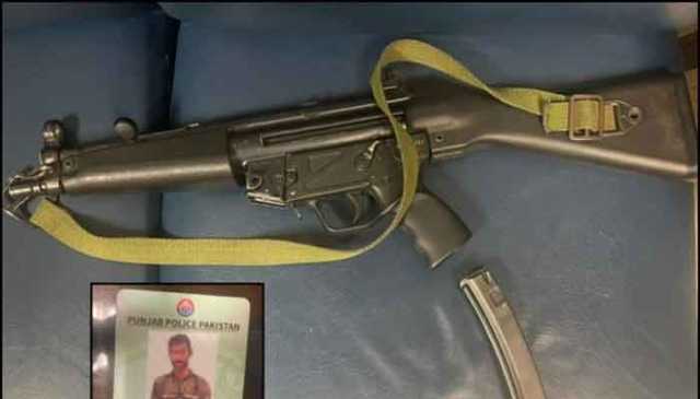 لاہور ایئرپورٹ ، گجرات پولیس کا اہلکار اسلحہ سمیت گرفتار