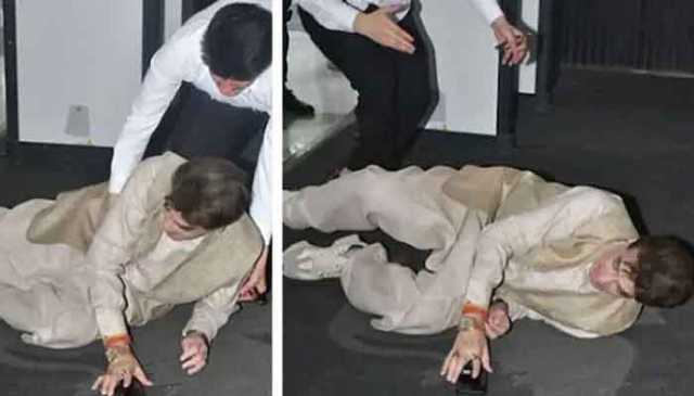 زرین خان کی تعزیت کے لیے گئے مقبول ادکار جیتیندر لڑ کھڑا کر گر گئے