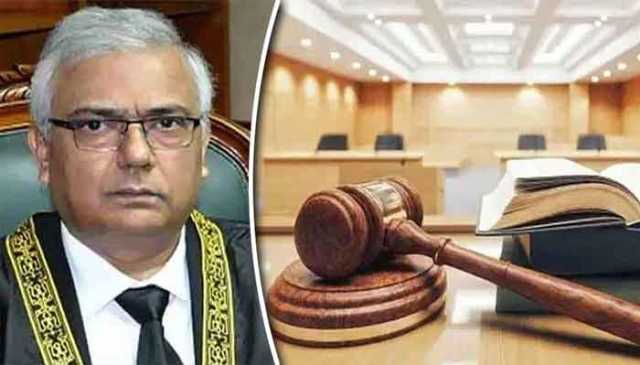 وفاقی آئینی عدالت کے چیف جسٹس امین الدین خان کا پہلا فیصلہ