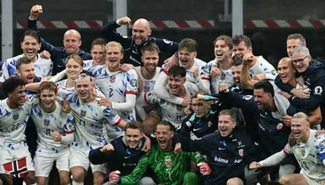 ناروے نے اٹلی کو شکست دے کر 28 سال بعد فیفا ورلڈ کپ میں جگہ بنا لی