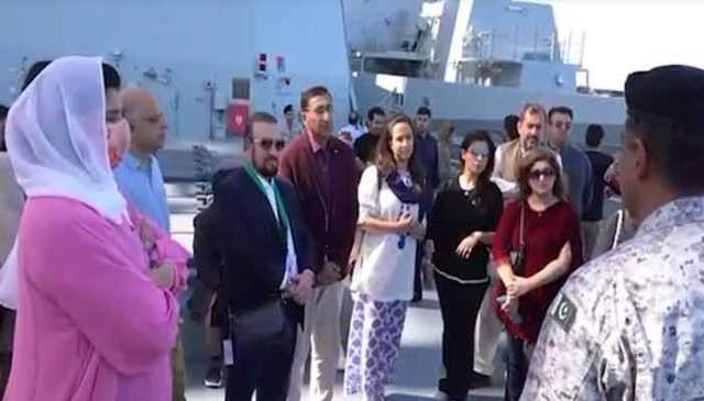 نیشنل سکیورٹی ورکشاپ کے شرکاء کا گوادر کا دورہ، سی پیک کی اہمیت پر بریفنگ