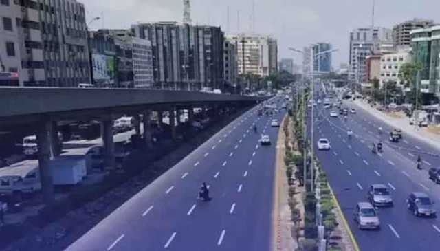 شاہراہ فیصل پر حد رفتار 60 کلومیٹر مقرر، سائن بورڈ لگا دیئے گئے