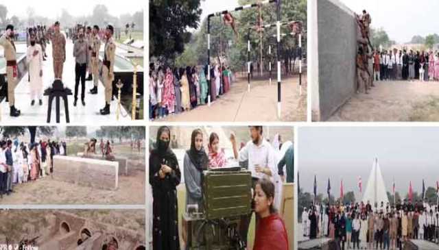 ملتان یونیورسٹی اور لیجنڈ انسٹیٹیوٹ کے طلباء و اساتذہ کا ملتان گیریژن کا دورہ، شہداء کو خراجِ عقیدت اور پاک فوج کی پیشہ ورانہ صلاحیتوں کو سراہا