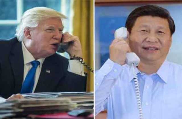 چینی صدر شی جن پنگ، امریکی ہم منصب ڈونلڈ ٹرمپ میں ٹیلیفونک رابطہ