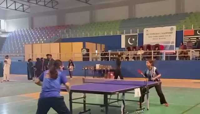 مظفر آباد میں 2 روزہ ویمن ٹیبل ٹینس چیمپئن شپ کا انعقاد