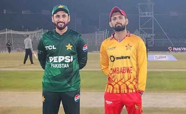 ٹرائی نیشن سیریز، پاکستان کا زمبابوے کیخلاف ٹاس جیت کر بیٹنگ کا فیصلہ