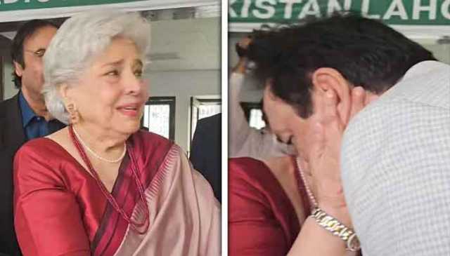 عظمیٰ گیلانی اور سہیل احمد کی جذباتی ملاقات